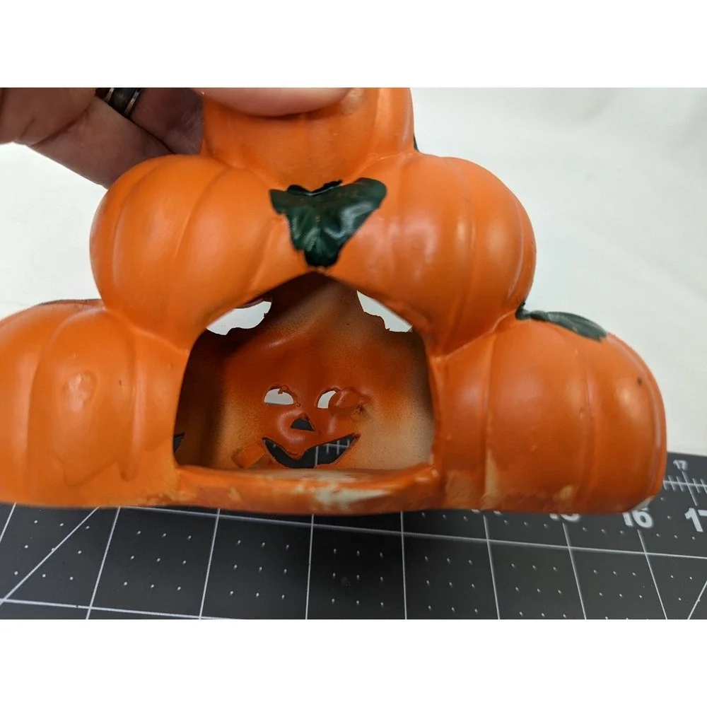 Ks Collection Halloween Candle Votive Pumpkins Jack‎ o Lantern